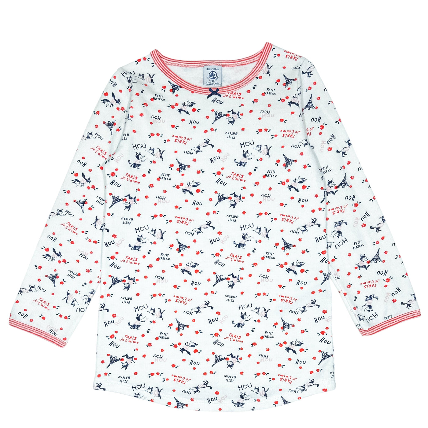 Chemise de nuit de seconde main en coton bio pour enfant fille de 4 ans - Vue 1