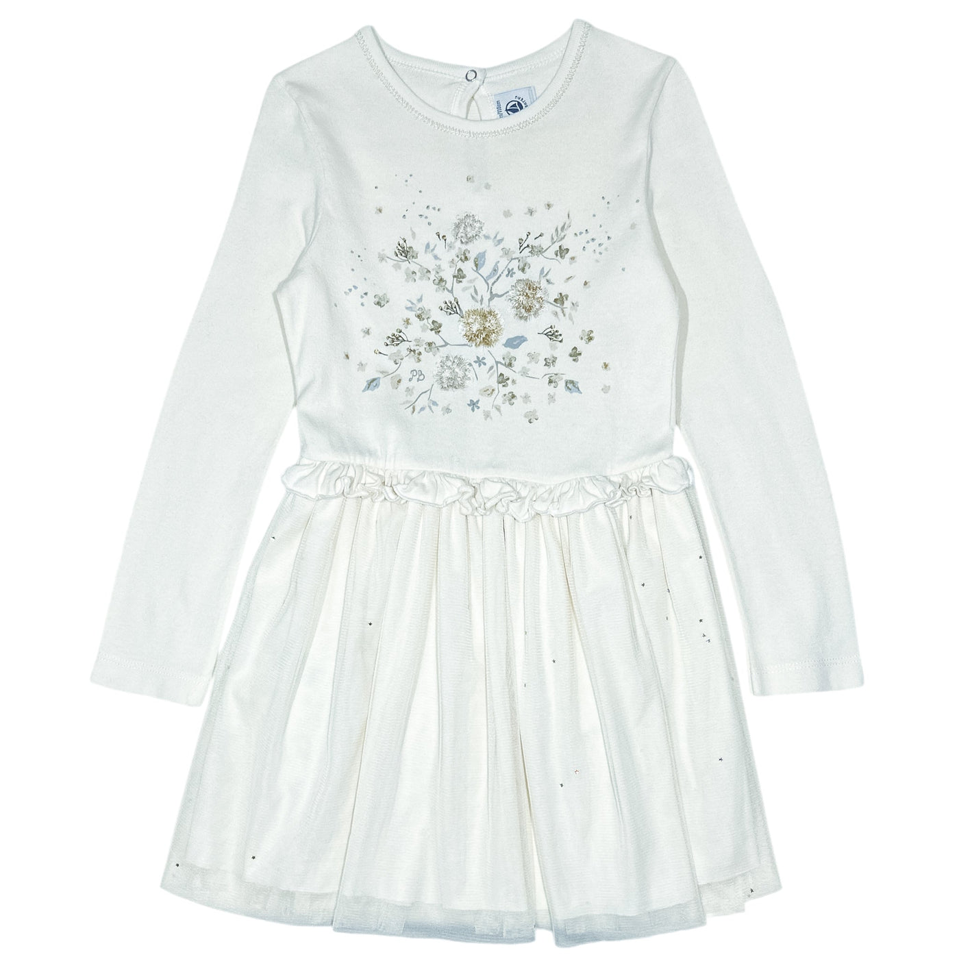 Robe à manches longues de seconde main en coton pour enfant fille de 5 ans - Vue 1