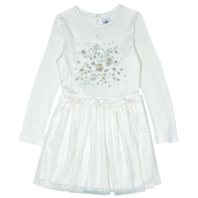 Robe à manches longues de seconde main en coton pour enfant fille de 5 ans - Vue 1