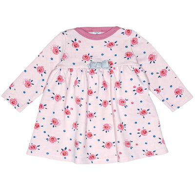 Robe à manches longues de seconde main en coton pour bébé fille de 6 mois - Vue 1