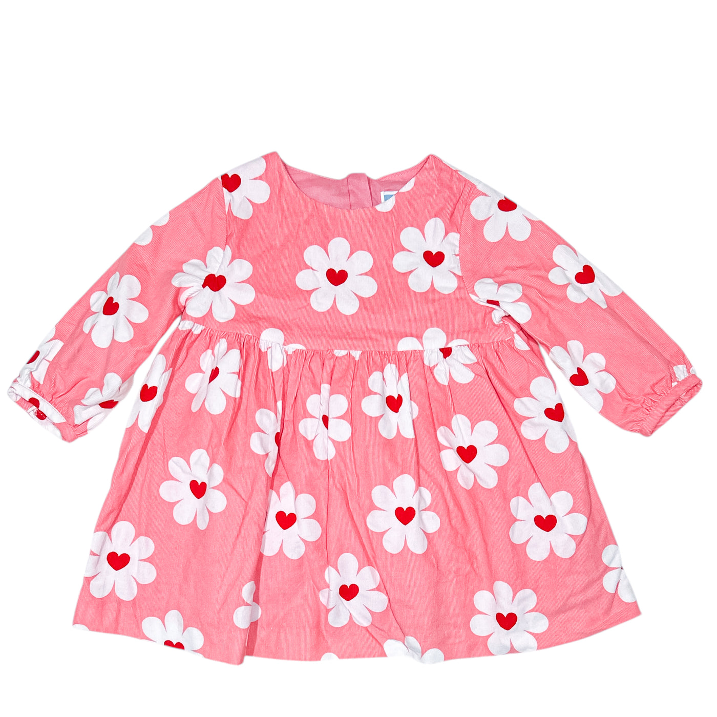 Robe à manches longues 6 mois en velours