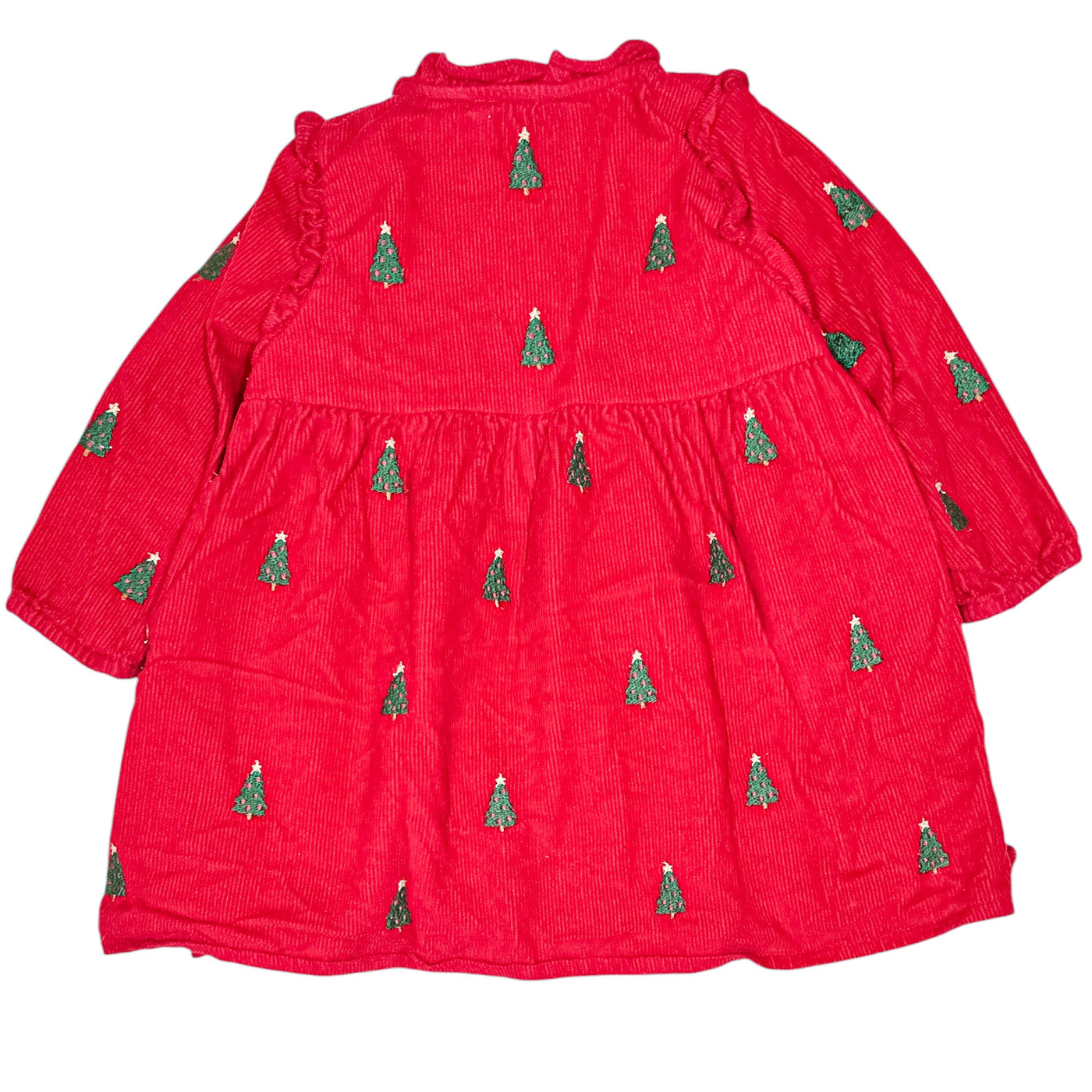 Robe à manches longues de seconde main en velours pour bébé fille de 9 mois - Vue 2