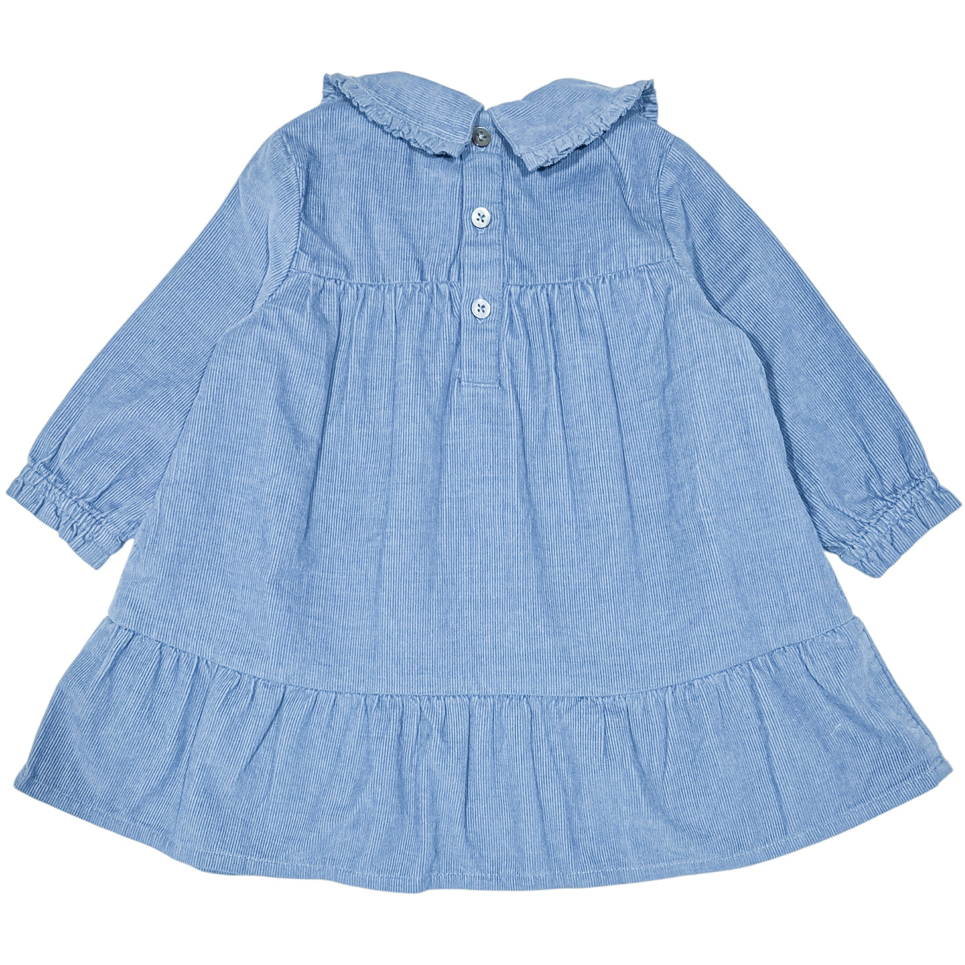 Robe à manches longues de seconde main en velours pour bébé fille de 9 mois - Vue 2