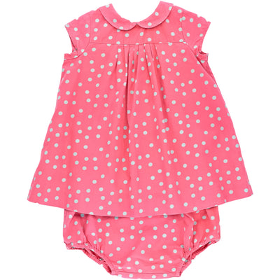 Robe avec bloomer robe à manches courtes + bloomer de seconde main pour bébé fille de 12 mois - Vue 1