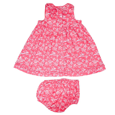 Robe avec bloomer de seconde main en coton pour bébé fille de 12 mois - Vue 2