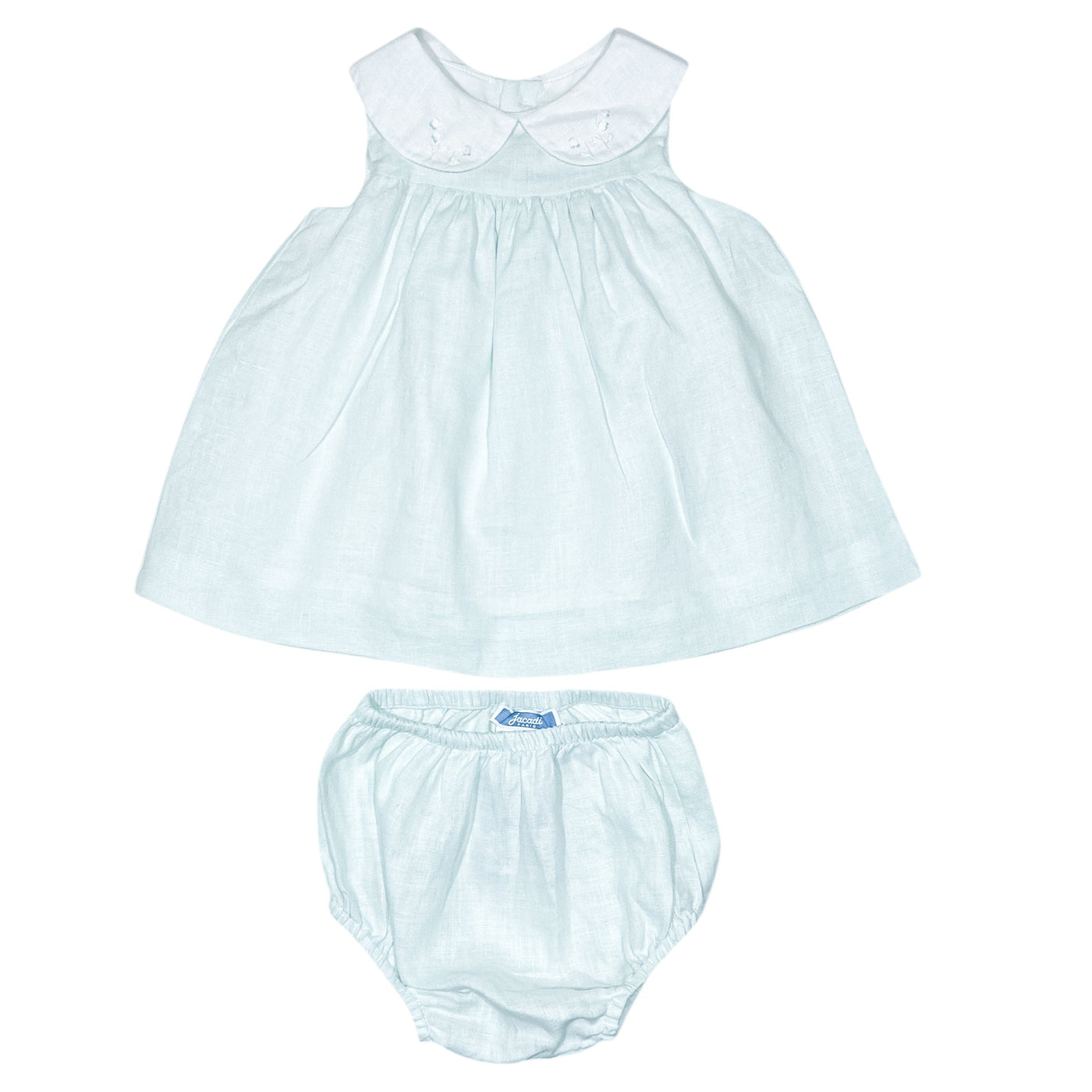 Robe avec bloomer de seconde main en coton pour bébé fille de 3 mois - Vue 1