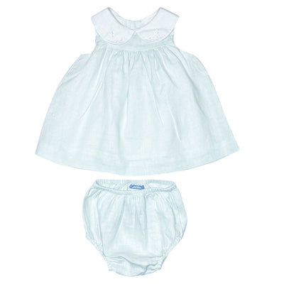 Robe avec bloomer de seconde main en coton pour bébé fille de 3 mois - Vue 1