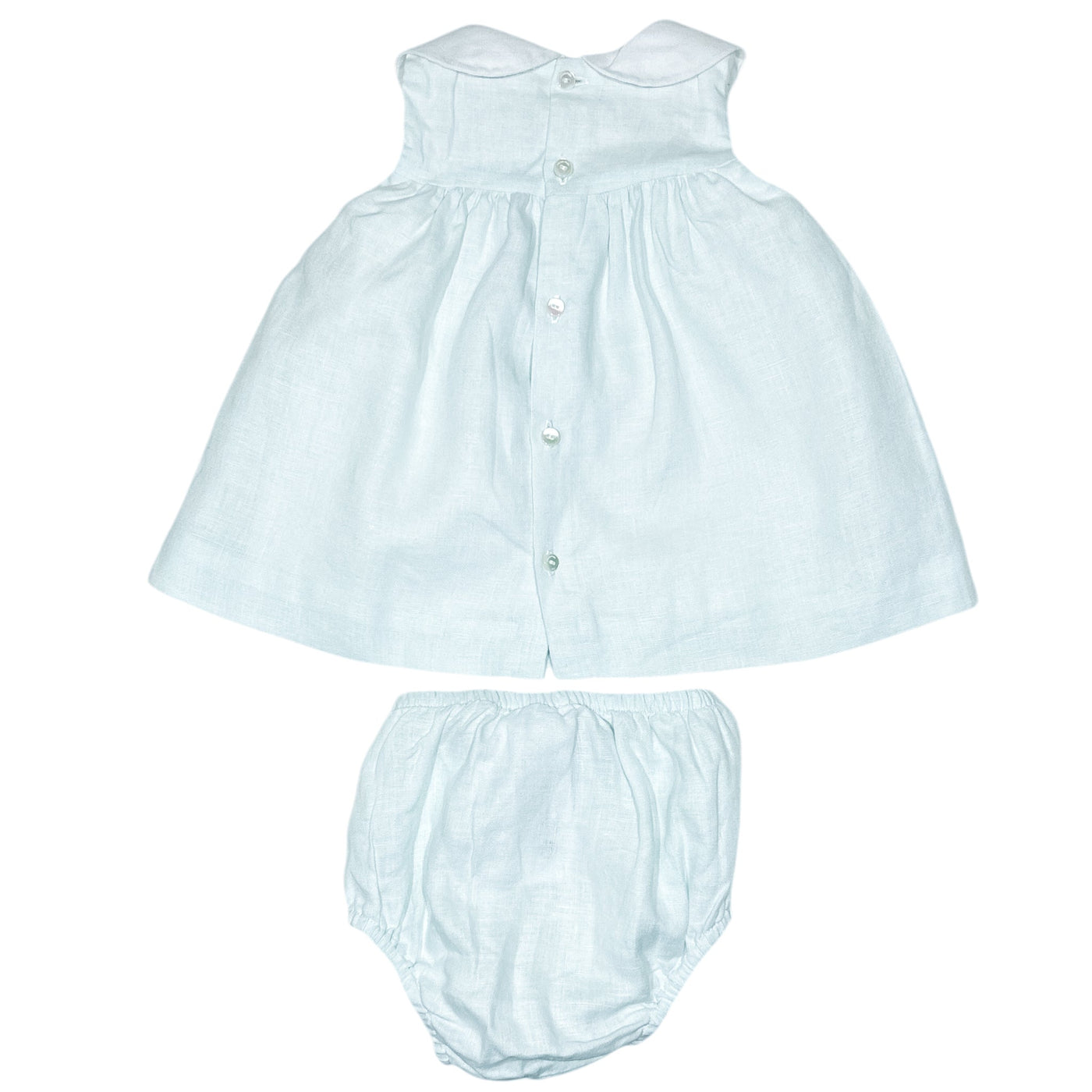 Robe avec bloomer de seconde main en coton pour bébé fille de 3 mois - Vue 2