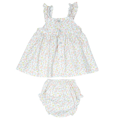 Robe avec bloomer de seconde main en coton pour bébé fille de 6 mois - Vue 2