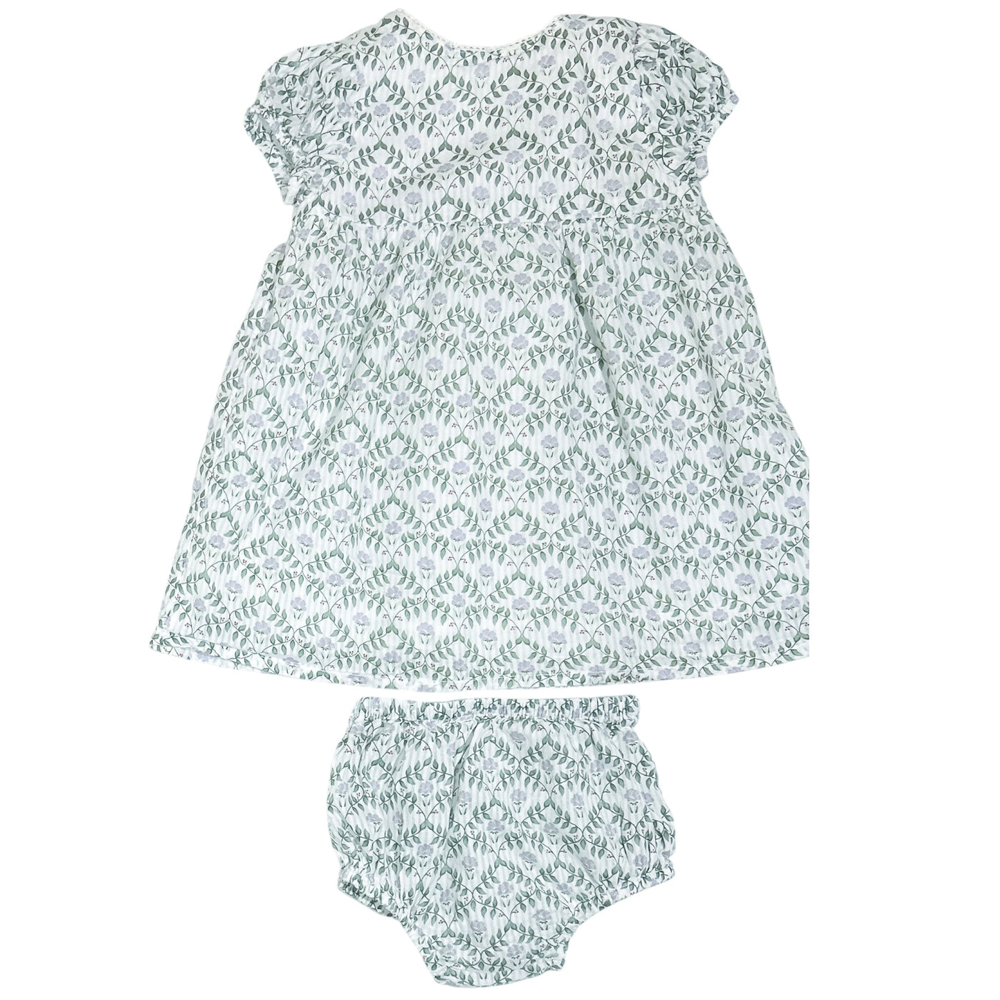 Robe avec bloomer de seconde main en coton pour bébé fille de 6 mois - Vue 2