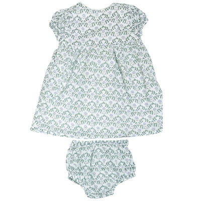 Robe avec bloomer de seconde main en coton pour bébé fille de 6 mois - Vue 2
