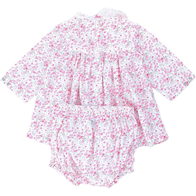 Robe avec bloomer de seconde main en coton pour bébé fille de 6 mois - Vue 2