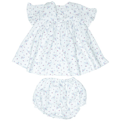Robe avec bloomer de seconde main en coton pour bébé fille de 6 mois - Vue 2