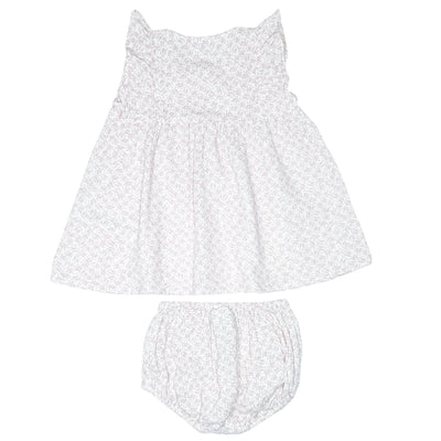 Robe avec bloomer de seconde main en coton pour bébé fille de 6 mois - Vue 2