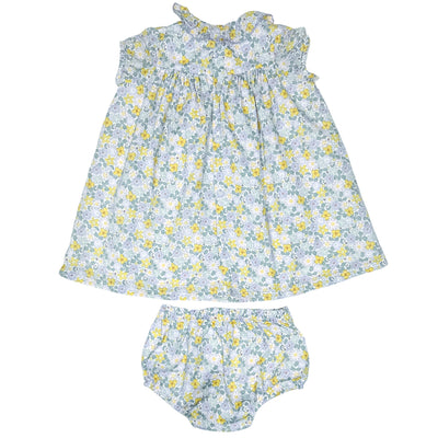 Robe avec bloomer de seconde main en coton bio pour bébé fille de 6 mois - Vue 2