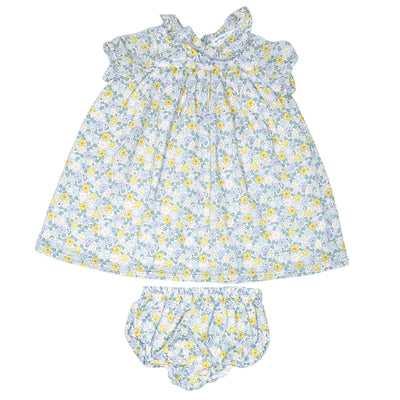 Robe avec bloomer de seconde main en coton pour bébé fille de 9 mois - Vue 1