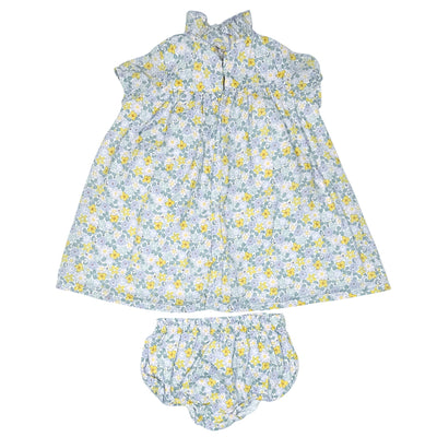 Robe avec bloomer de seconde main en coton pour bébé fille de 9 mois - Vue 2