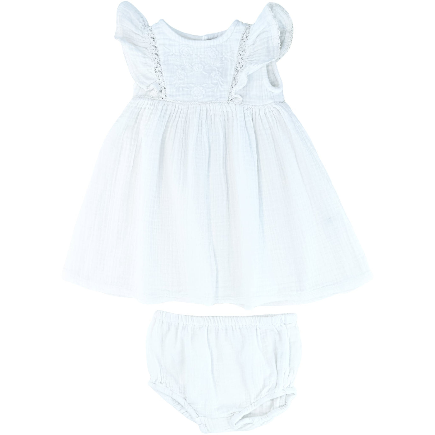 Robe avec bloomer de seconde main en coton pour bébé fille de 9 mois - Vue 1