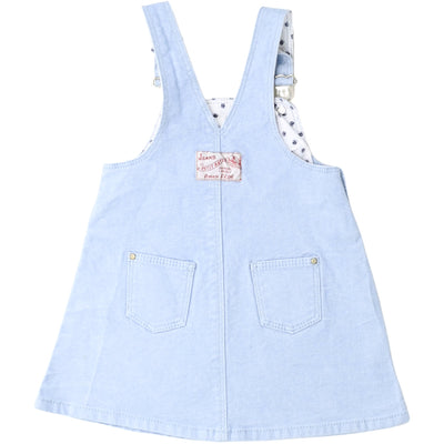Robe salopette de seconde main en jean pour bébé fille de 12 mois - Vue 2