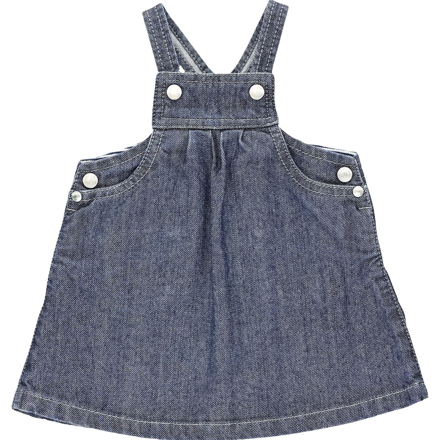 Robe salopette de seconde main en jean pour bébé fille de 3 mois - Vue 1