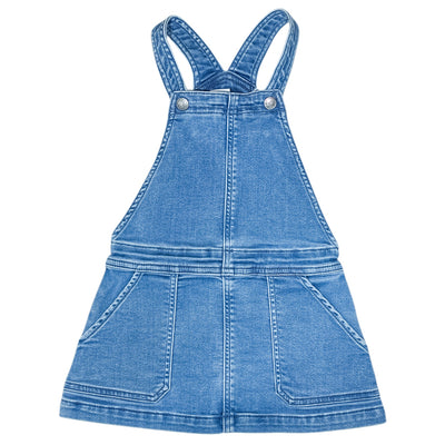 Robe salopette de seconde main en jean pour enfant fille de 4 ans - Vue 1
