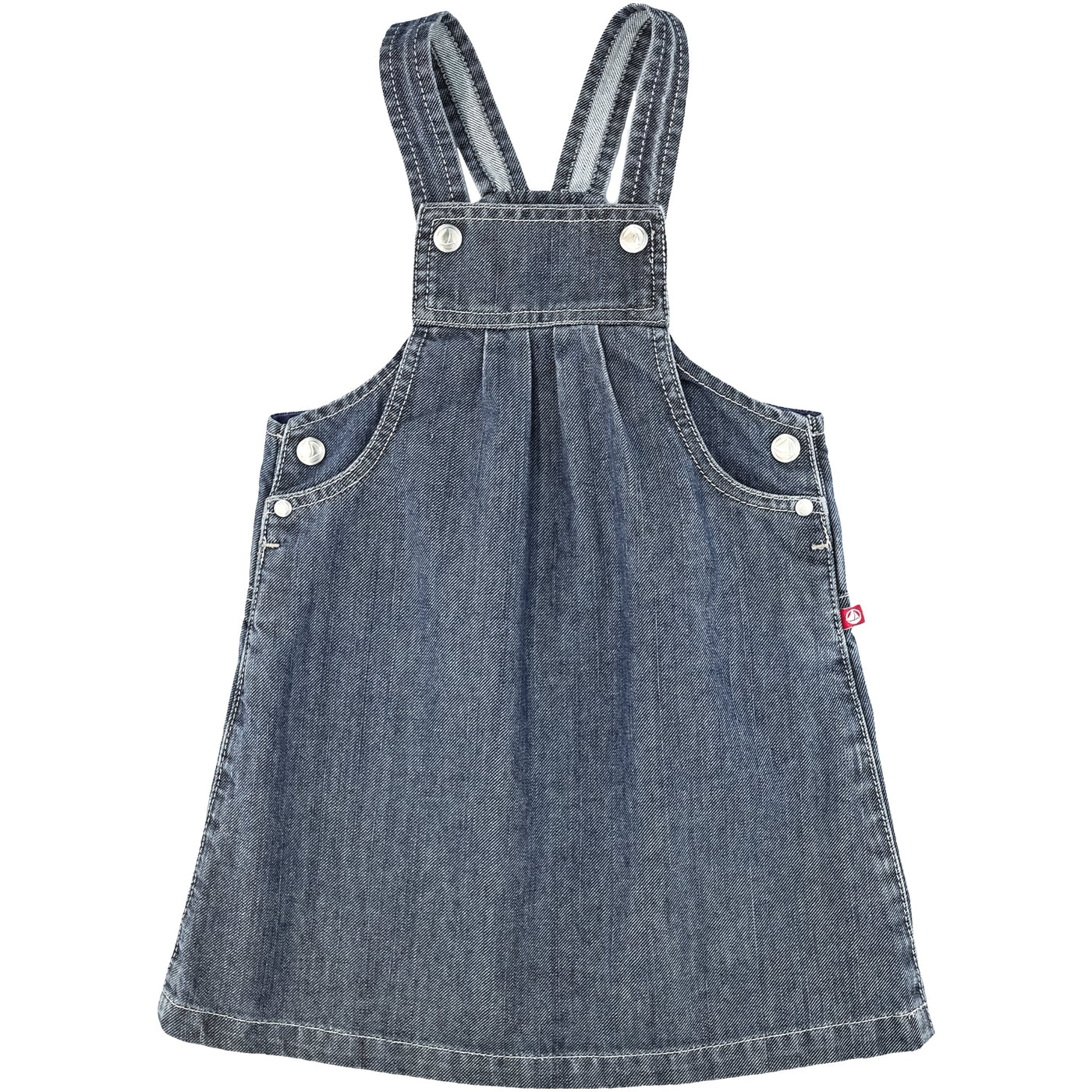 Robe salopette de seconde main en jean pour enfant fille de 4 ans - Vue 1