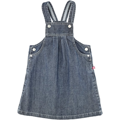 Robe salopette de seconde main en jean pour enfant fille de 4 ans - Vue 1