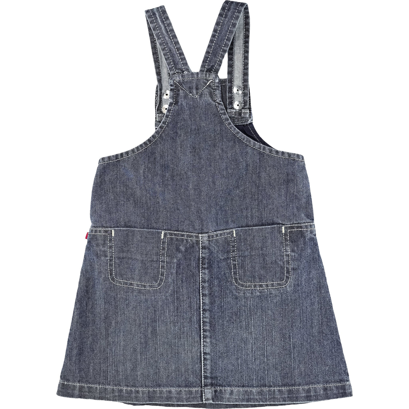 Robe salopette de seconde main en jean pour enfant fille de 4 ans - Vue 2
