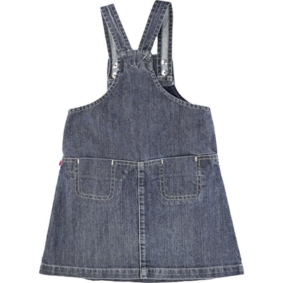 Robe salopette de seconde main en jean pour enfant fille de 4 ans - Vue 2