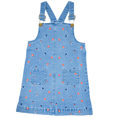 Robe salopette de seconde main en jean pour enfant fille de 5 ans - Vue 1