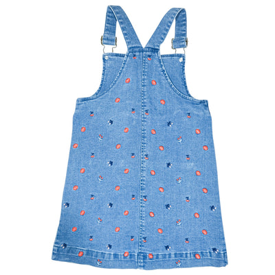 Robe salopette de seconde main en jean pour enfant fille de 5 ans - Vue 2