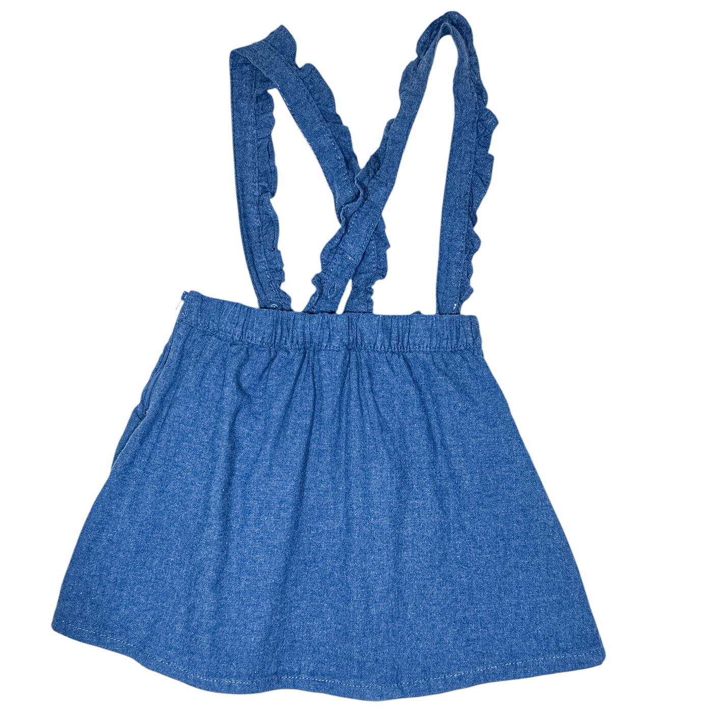 Robe salopette de seconde main en coton pour enfant fille de 6 ans - Vue 2
