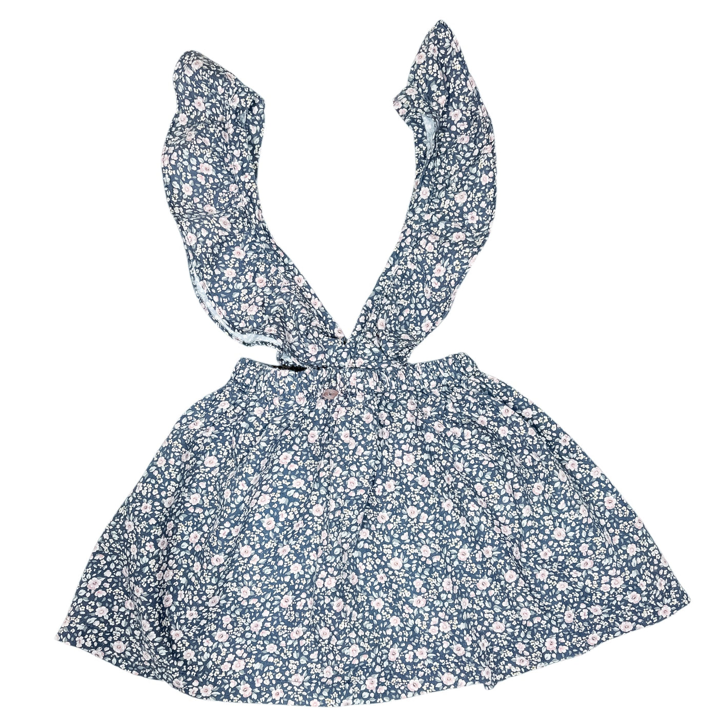 Robe salopette de seconde main en coton pour enfant fille de 6 ans - Vue 1