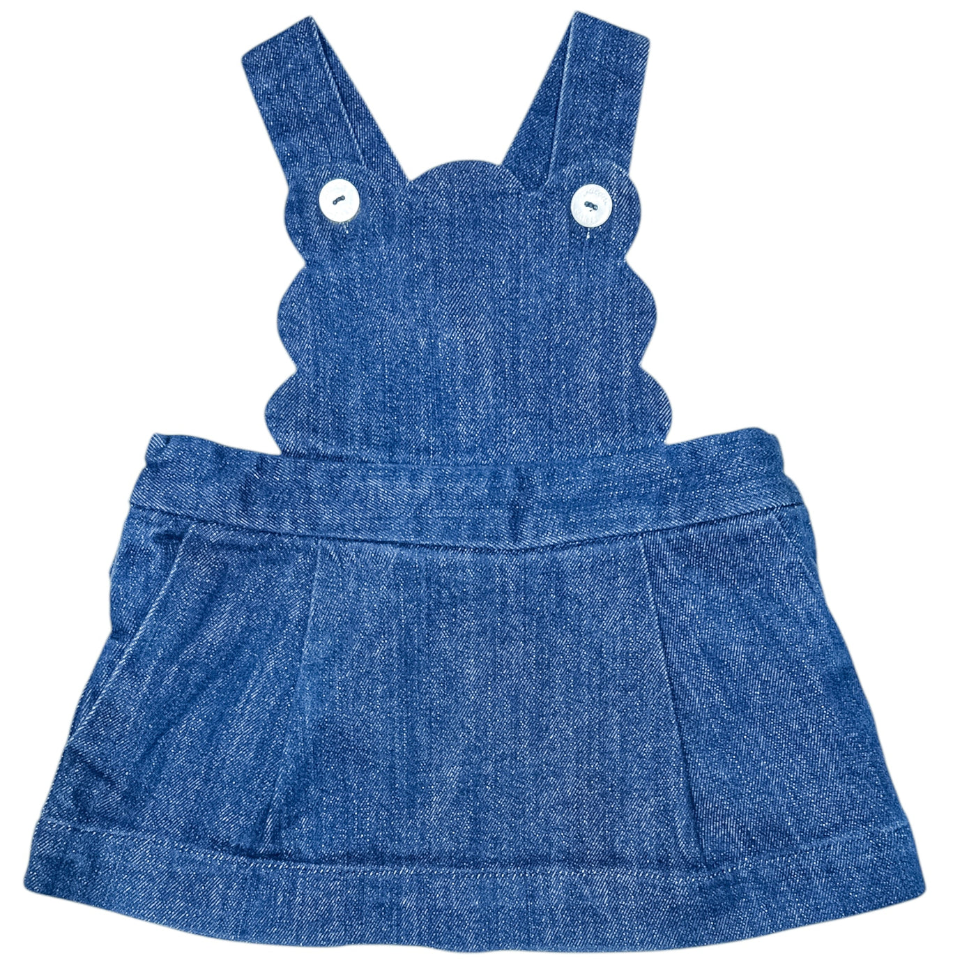 Robe salopette de seconde main en jean pour bébé fille de 6 mois - Vue 1
