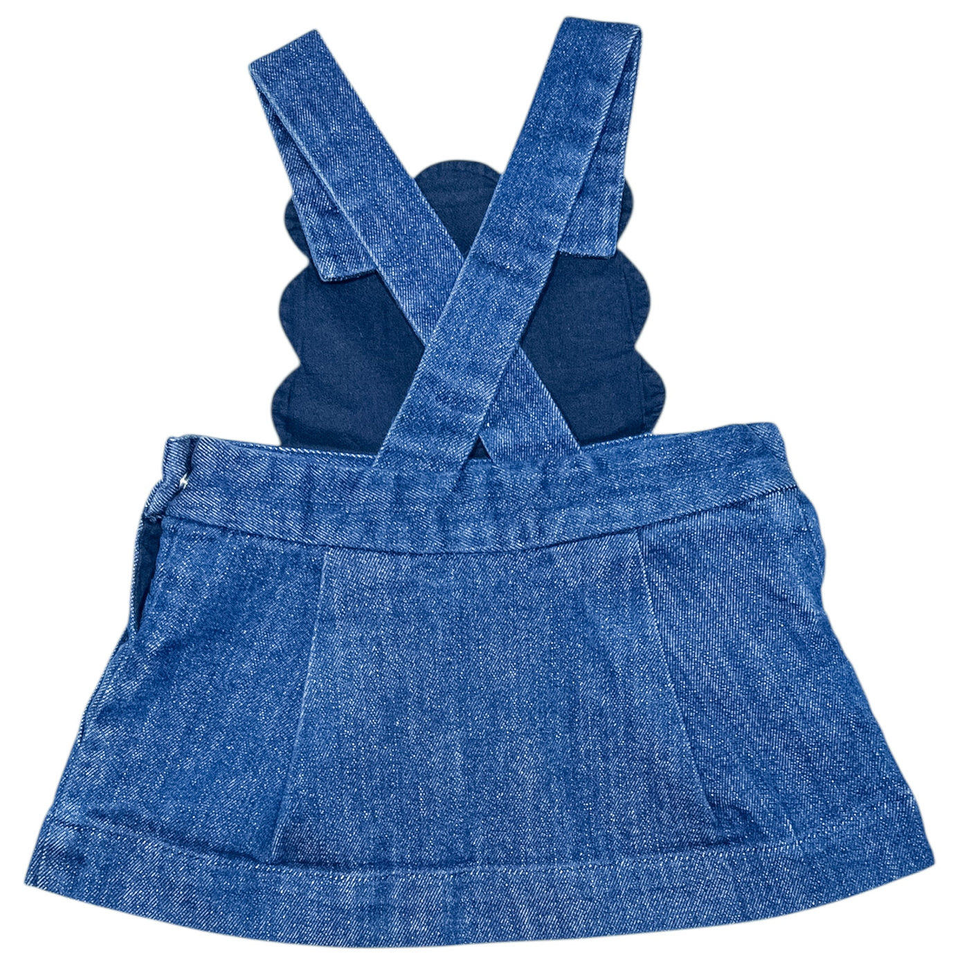 Robe salopette de seconde main en jean pour bébé fille de 6 mois - Vue 2