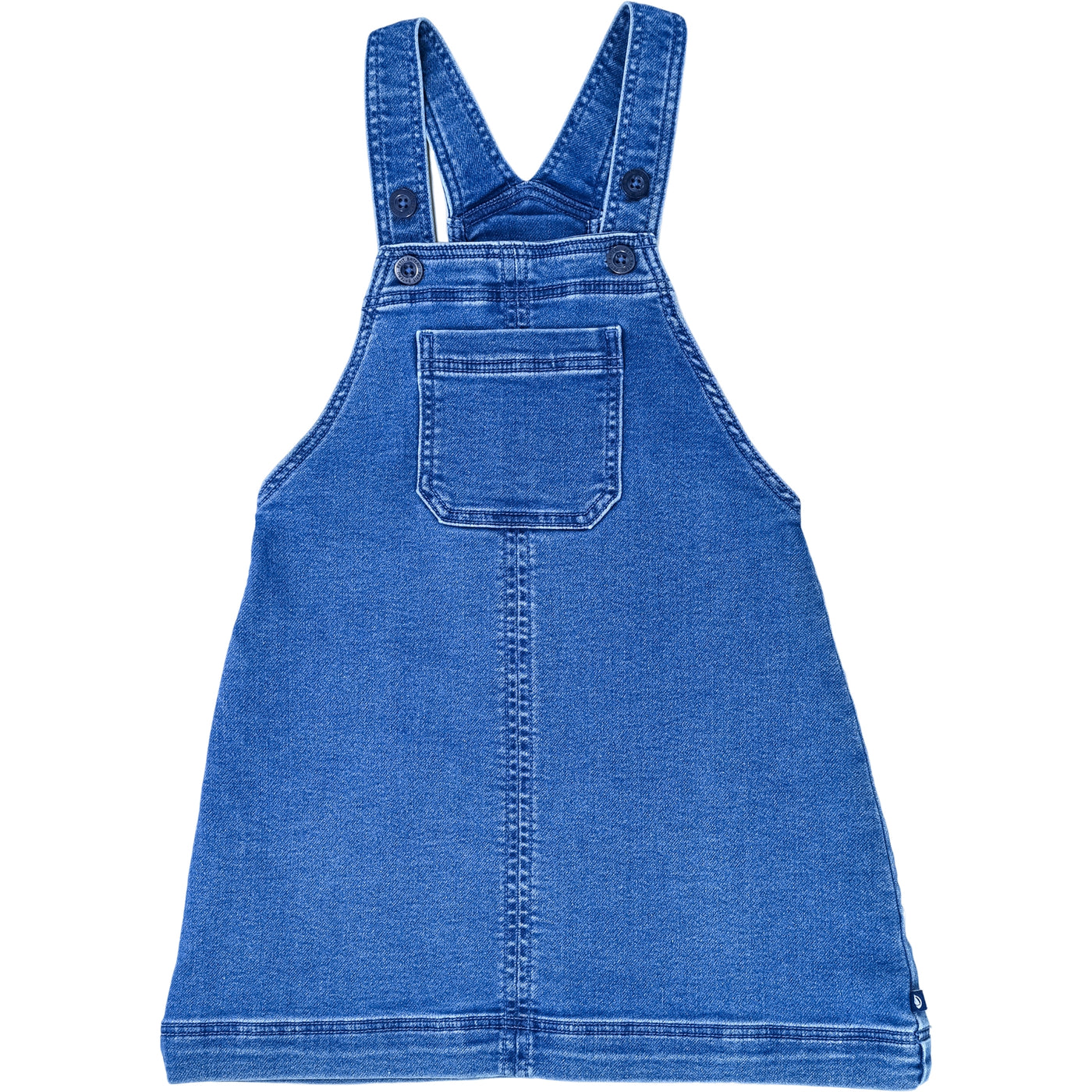 Robe salopette en jean