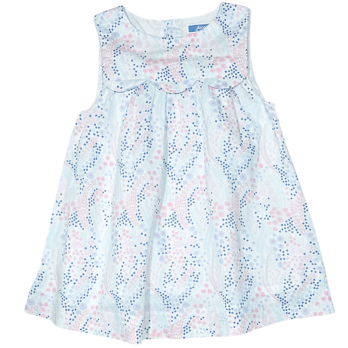 Robe sans manche de seconde main en coton pour bébé fille de 12 mois - Vue 1