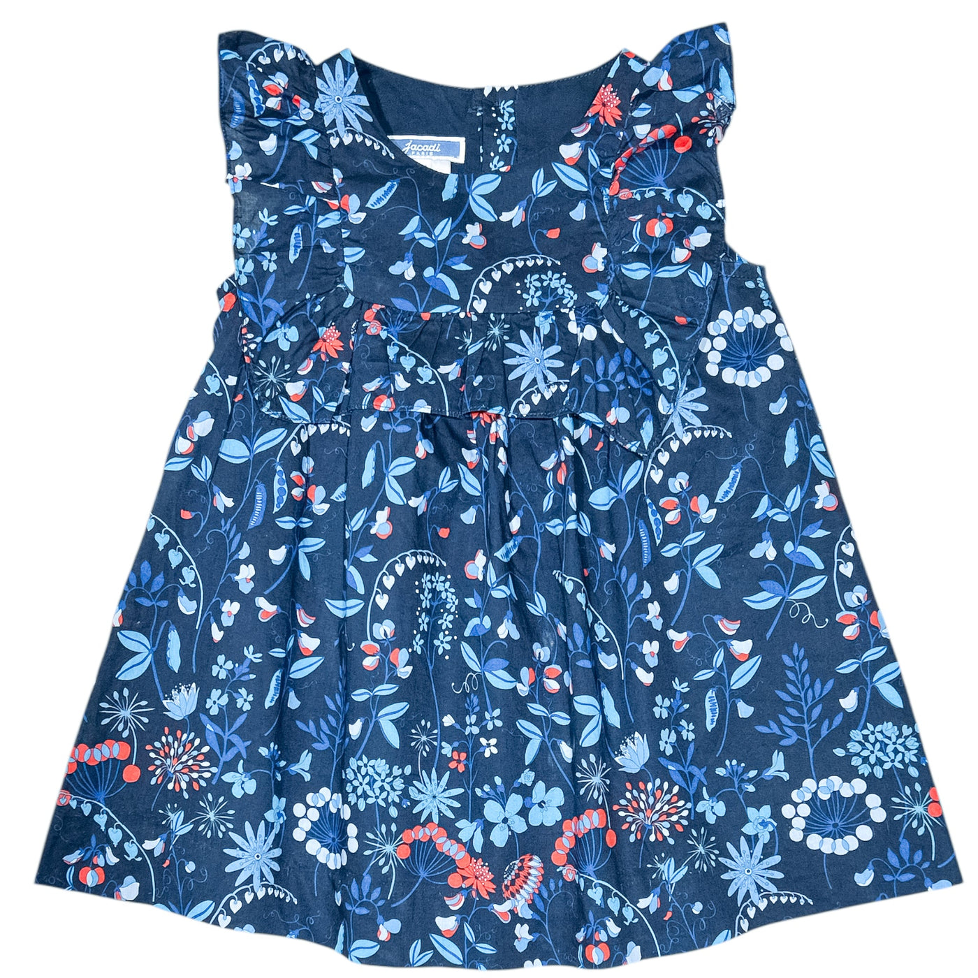 Robe sans manche de seconde main en coton pour bébé fille de 12 mois - Vue 1