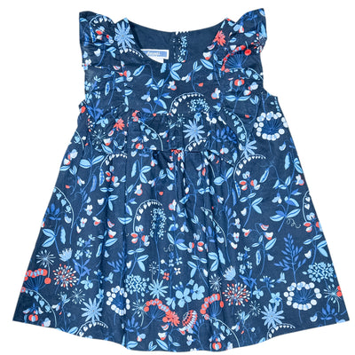 Robe sans manche de seconde main en coton pour bébé fille de 12 mois - Vue 1