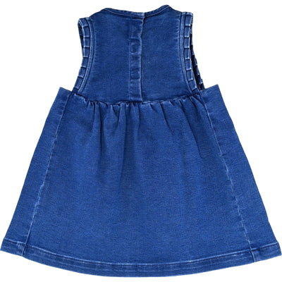 Robe sans manche de seconde main en coton bio pour bébé fille de 18 mois - Vue 1