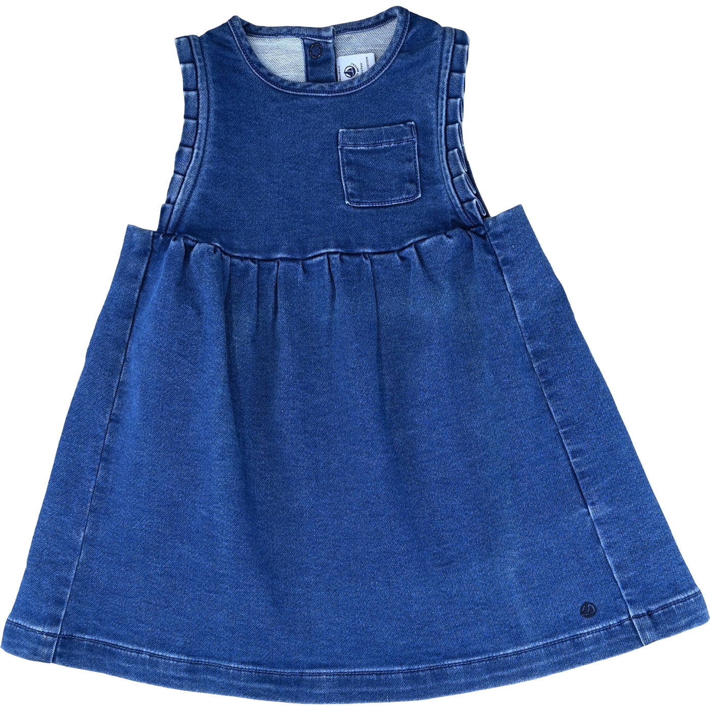Robe sans manche de seconde main en coton bio pour bébé fille de 18 mois - Vue 2