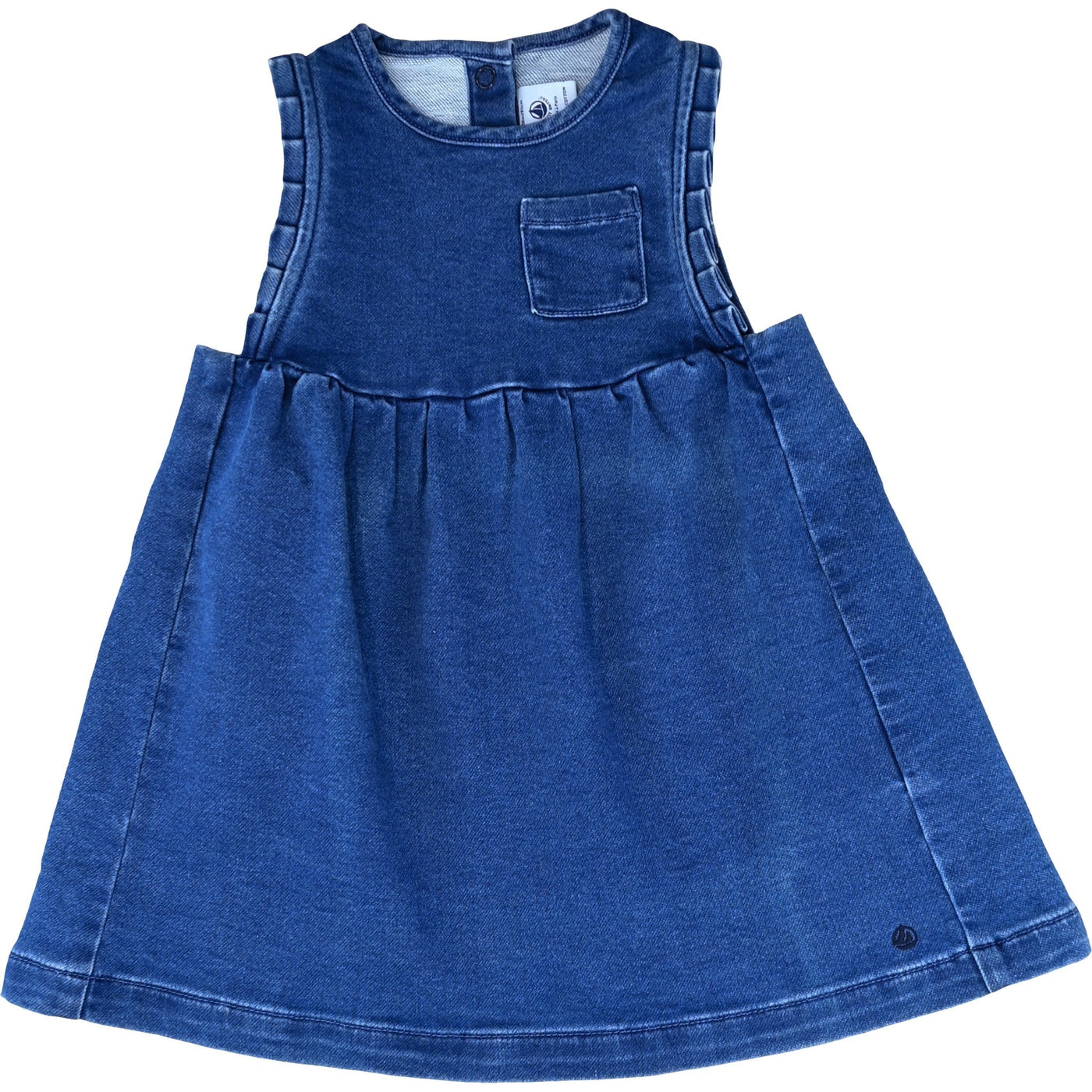 Robe sans manche de seconde main en coton bio pour bébé fille de 18 mois - Vue 3