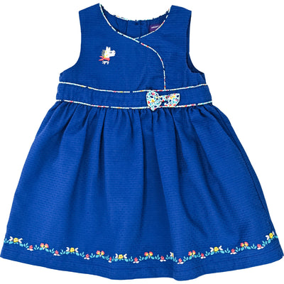 Robe sans manche de seconde main en coton pour bébé fille de 24 mois - Vue 1