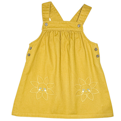 Robe salopette de seconde main en jean pour bébé fille de 24 mois - Vue 1