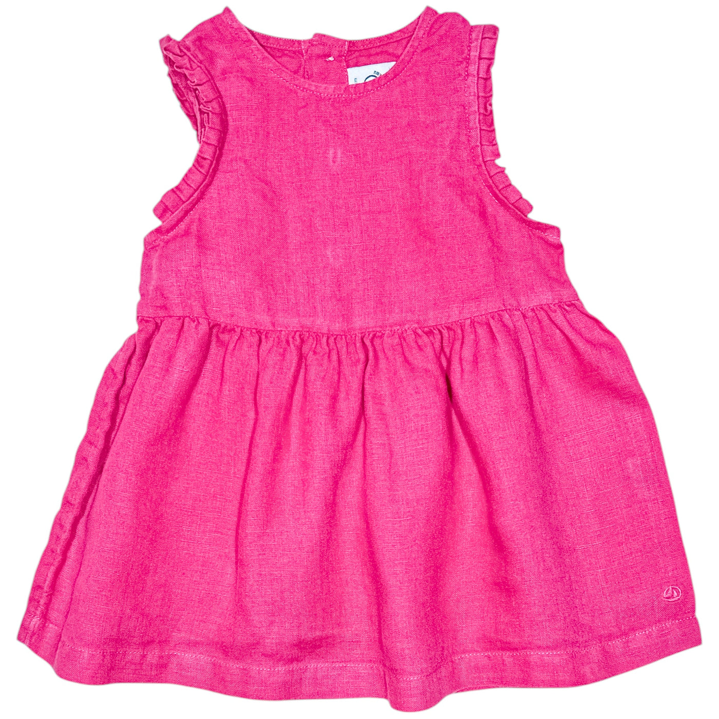 Robe sans manche de seconde main en lin pour bébé fille de 6 mois - Vue 1