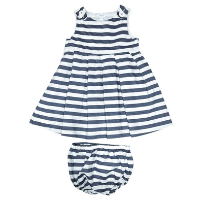 Robe avec bloomer de seconde main en coton pour bébé fille de 6 mois - Vue 1