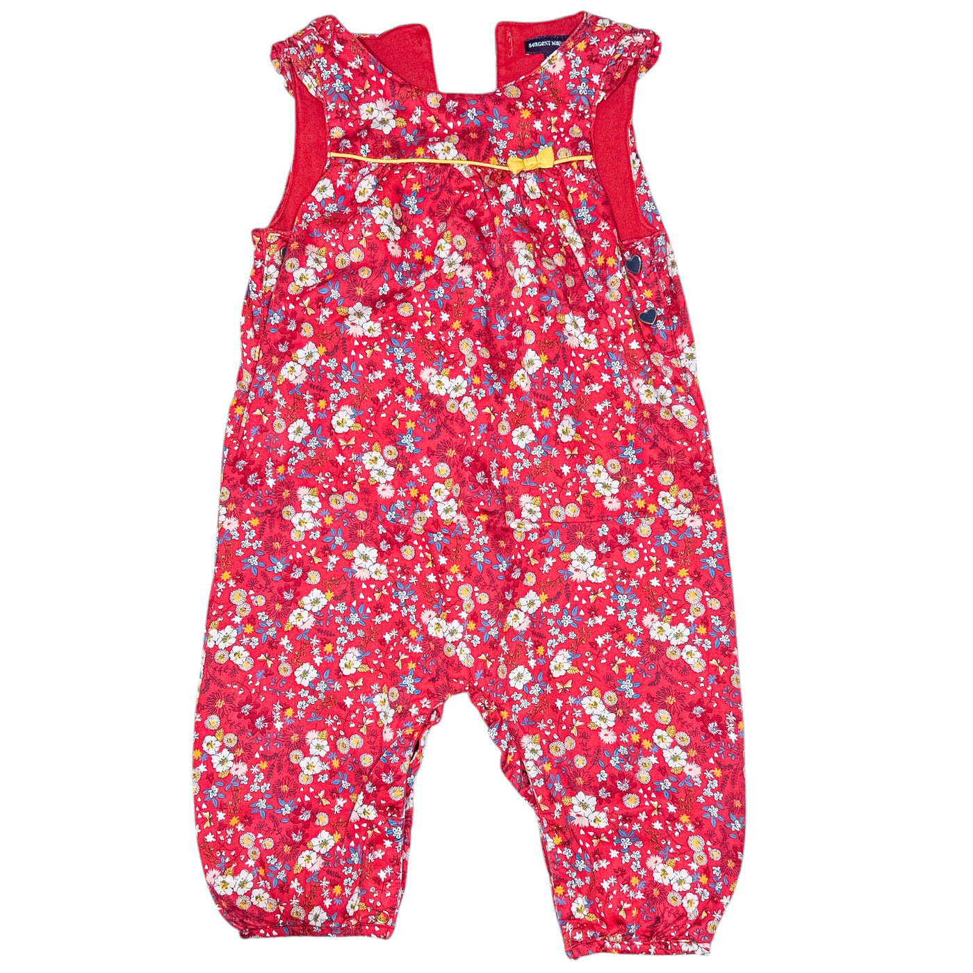 Salopette de seconde main en coton pour bébé fille de 12 mois - Vue 1