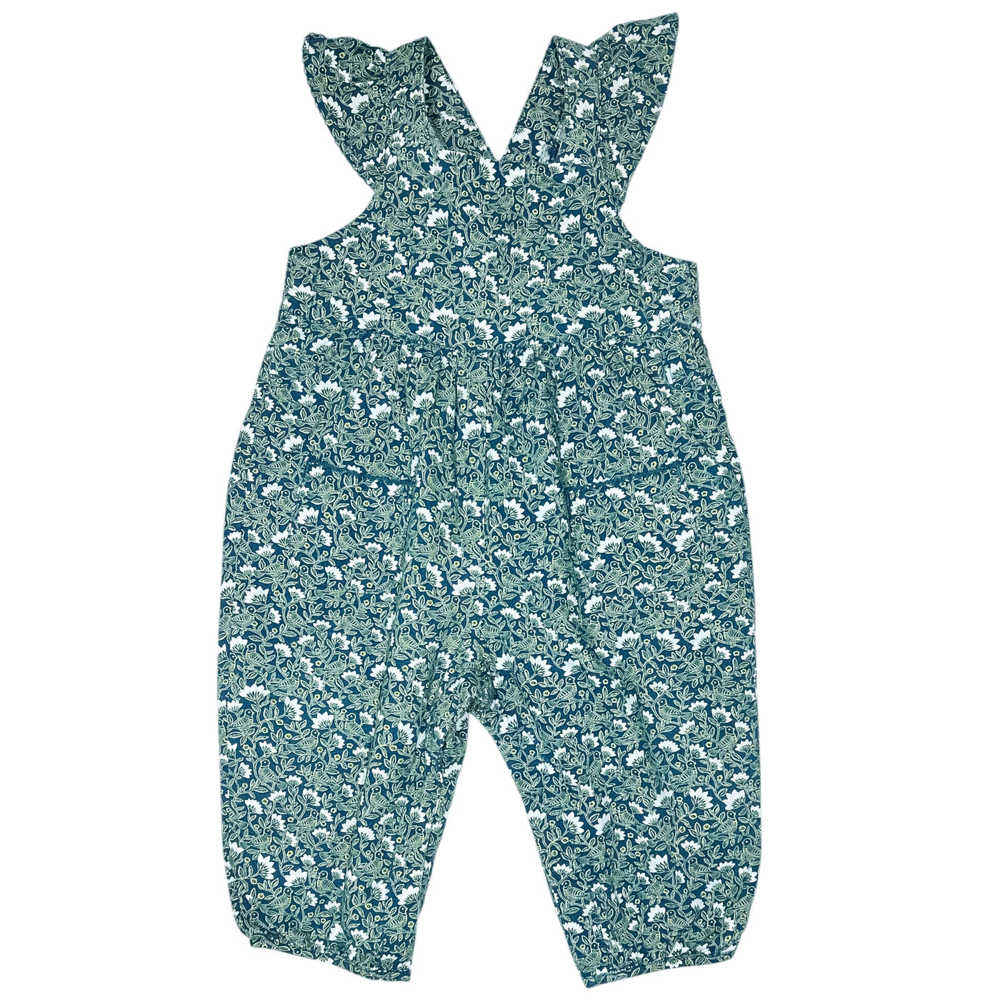 Salopette de seconde main en coton pour bébé fille de 12 mois - Vue 1