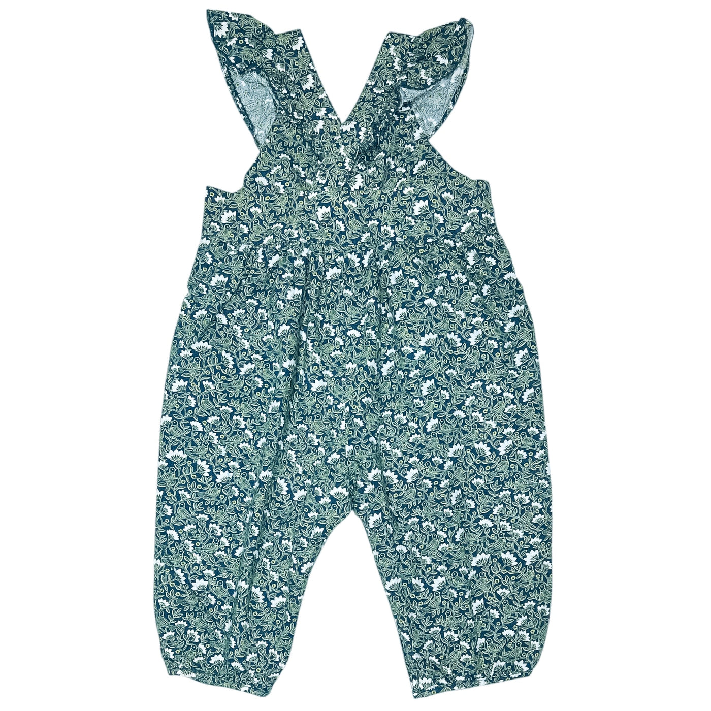 Salopette de seconde main en coton pour bébé fille de 12 mois - Vue 2