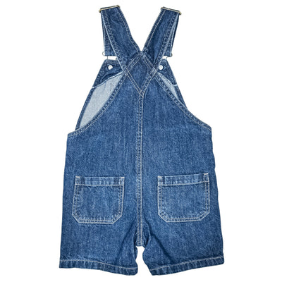 Salopette-short de seconde main en jean pour bébé de 18 mois - Vue 2